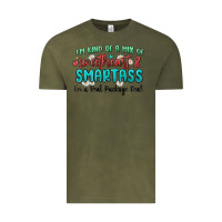 Vintage Olive im  kind of a mix of sweetheart and smartass Vintage Tee - MaliasSmallBusiness