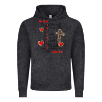 Vintage Black for god so loved the world Vintage Hoodie - MaliasSmallBusiness