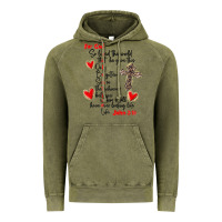 Vintage Olive for god so loved the world Vintage Hoodie - MaliasSmallBusiness