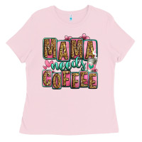 Bubblegum Pink mama needs coffee mother's day Ladies Tee - Jasminsmagicworld