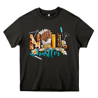 Asphalt nail hustler Heavy Core Tee - AdoDesignShop