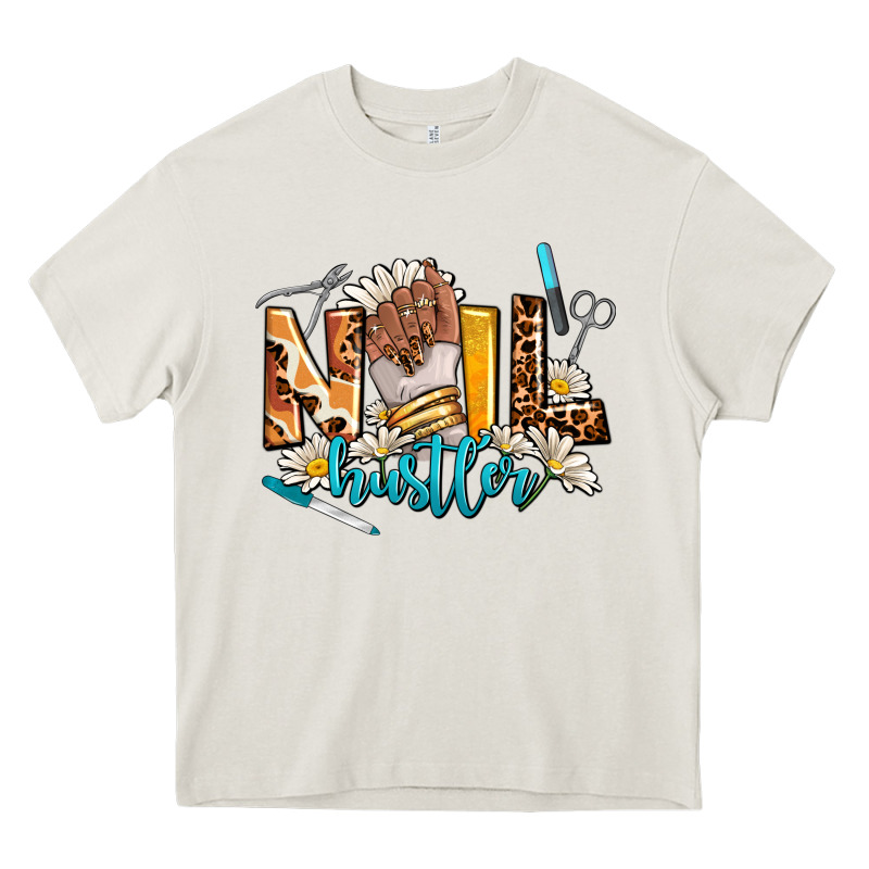 Nail Hustler Heavy Core Tee by AdoDesignShop | Teevron