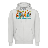 Dove Grey customized this granny loves her little pumpkins Zipper Hoodie - texasbilliewilder