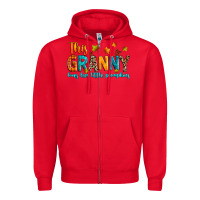 Red customized this granny loves her little pumpkins Zipper Hoodie - texasbilliewilder