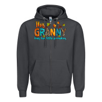 Smoke customized this granny loves her little pumpkins Zipper Hoodie - texasbilliewilder