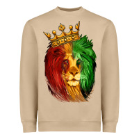 Mushroom Juneteenth Lion King Heavyweight Sweatshirt - LillyAllenDesigns