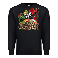 Black Mexican mom Premium Sweatshirt - HowdyJamesFarm