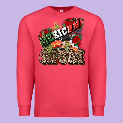 Mexican Mom Premium Sweatshirt Designed By Howdyjamesfarm