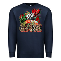 Navy Mexican mom Premium Sweatshirt - HowdyJamesFarm