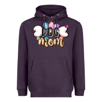 Plum Easter Dog Mom Easter Day Heavyweight Hoodie - CowGirlArtShop