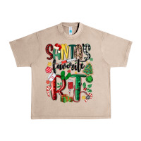 French Oak santas favorite rt nurse Urban Heavy Tee - MaliasSmallBusiness