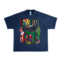 Navy santas favorite rt nurse Urban Heavy Tee - MaliasSmallBusiness