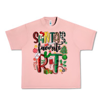 Salmon santas favorite rt nurse Urban Heavy Tee - MaliasSmallBusiness