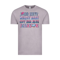 Vintage Zinc lord have mercy baby got her blue jeans on Vintage Tee - NancyCooperArtShop