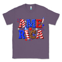 Lavender America Classic Tee - NancyCooperArtShop