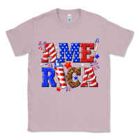 Lilac America Classic Tee - NancyCooperArtShop