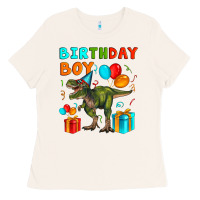 Bone birthday boy t rex Ladies Tee - Artiststas