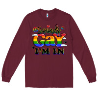 Burgundy sounds gay i'm in Long Sleeve Tee - LillyAllenDesigns