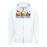 White customized this mawmaw loves her little pumpkins Zipper Hoodie - texasbilliewilder