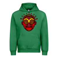 Emerald african masks 2 Urban Hoodie - BundleAndBundleShop