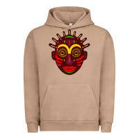 Pigment Burro african masks 2 Urban Hoodie - BundleAndBundleShop