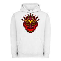 Pigment Lunar Rock african masks 2 Urban Hoodie - BundleAndBundleShop