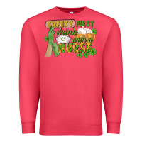 Cardinal Safety first drink with a Nurse St. Patrick's Day Premium Sweatshirt - CowGirlArtShop