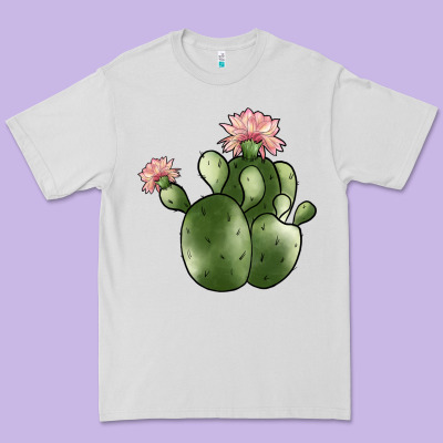 Cactus Premium Tee Designed By Jahusdesignshop