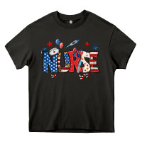 Asphalt american nurse Heavy Core Tee - BundleAndBundleShop