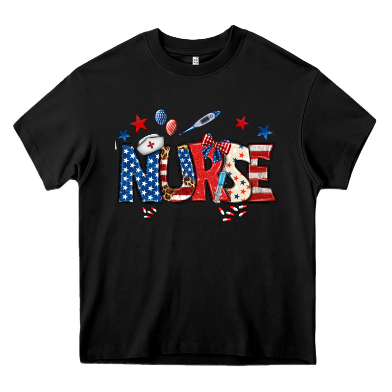 American Nurse Heavy Core Tee by BundleAndBundleShop | Teevron
