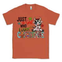 Copper just a girl who loves christmas Classic Tee - CowhideDigitalArt