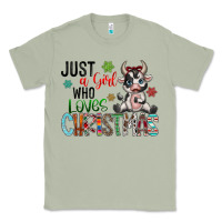 Matcha just a girl who loves christmas Classic Tee - CowhideDigitalArt