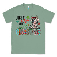 Sage just a girl who loves christmas Classic Tee - CowhideDigitalArt