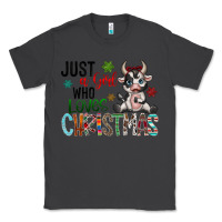 Smoke just a girl who loves christmas Classic Tee - CowhideDigitalArt