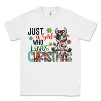 Just A Girl Who Loves Christmas Classic Tee | Teevron
