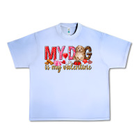 Grape Ice my dog is my valentine Urban Heavy Tee - NancyCooperArtShop