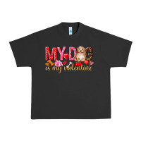 Pigment Black my dog is my valentine Urban Heavy Tee - NancyCooperArtShop