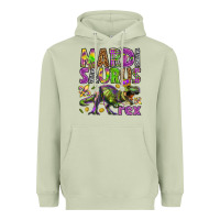 Matcha Mardi Saurus Rex Heavyweight Hoodie - HowdyJamesFarm