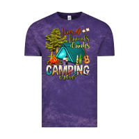 Cloud Purple fires friends drinks camping crew Vintage Tee - NancyCooperArtShop