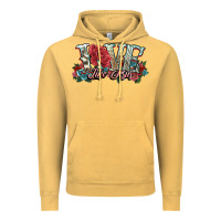 Vintage Mustard love like jesus roses Vintage Hoodie - NancyCooperArtShop