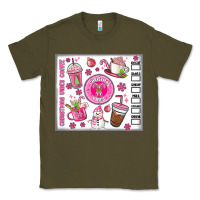 Army Green christmas vibes coffee Classic Tee - MaliasSmallBusiness