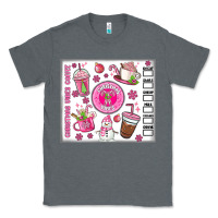 Charcoal Heather christmas vibes coffee Classic Tee - MaliasSmallBusiness