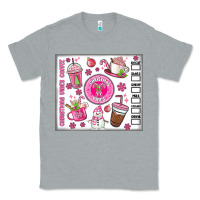 Heather Grey christmas vibes coffee Classic Tee - MaliasSmallBusiness