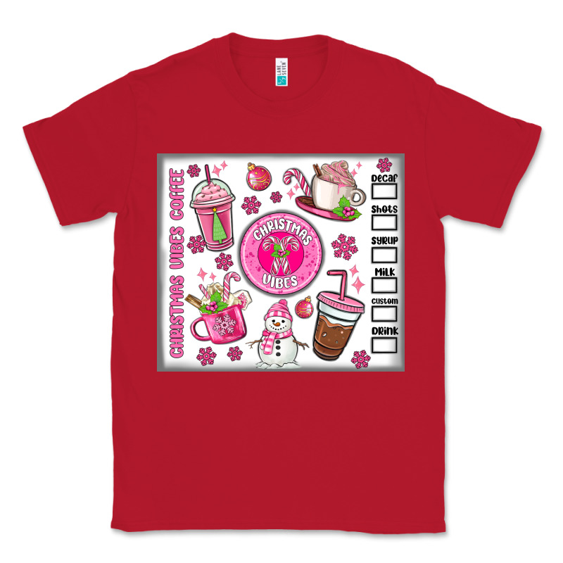 Christmas Vibes Coffee Classic Tee by MaliasSmallBusiness | Teevron