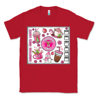 Red christmas vibes coffee Classic Tee - MaliasSmallBusiness