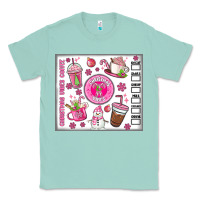 Seafoam christmas vibes coffee Classic Tee - MaliasSmallBusiness