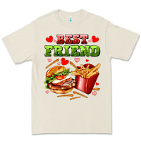 Bone best friend hamburger potatoes Premium Tee - AdoDesignShop