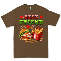 Cacao best friend hamburger potatoes Premium Tee - AdoDesignShop