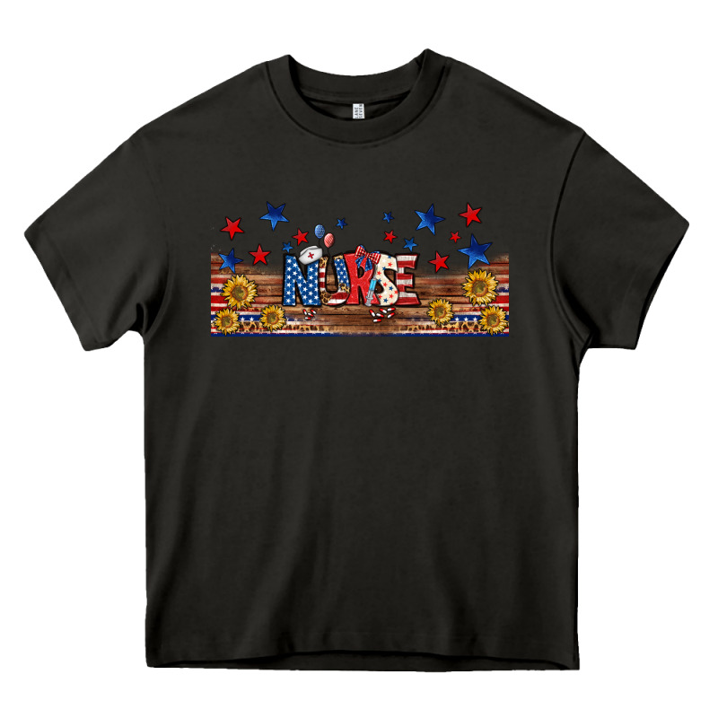 American Nurse Libbey Glass Heavy Core Tee by BundleAndBundleShop | Teevron