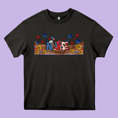 American Nurse Libbey Glass Heavy Core Tee Designed By Bundleandbundleshop
